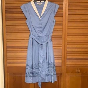 Disney Parks Belle Blue Dress